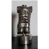 Image 3 : Miguel Berrocal, Mini David, Nickel Plated Puzzle Sculpture