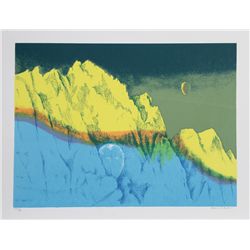 Clarence Holbrook Carter, Pilgrimage #4, Serigraph