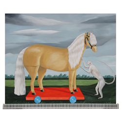 Cheryl Laemmle, Palomino Pony, Oil Painting