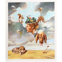 Israel Rubinstein, Spring, Serigraph