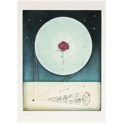 Tighe O'Donoghue, Oceanus, Celestial Meridian Suite, Aquatint Etching