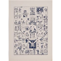 Biagio Civale, Tarots, Serigraph