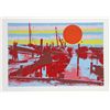 Image 1 : Max Epstein, Freeport Fishing Boats, Serigraph