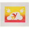 Image 1 : Mireille Kramer, Spring Cloud, Etching