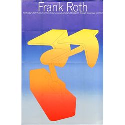 Frank Roth, Paintings/Utah Museum of Fine Arts, Poster