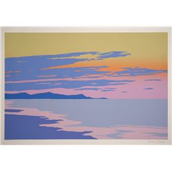 Malcolm Preston, Ocean View, Serigraph