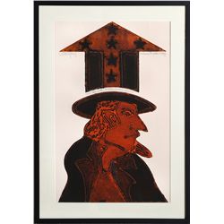 Richard M. Ash, Uncle Sam, Aquatint Etching