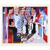 Image 1 : Giancarlo Impiglia, Backgammon Players, Serigraph