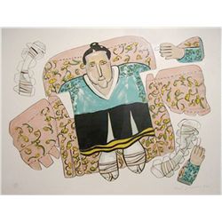 Red Grooms, Gertrude Stein 2-D, Lithograph