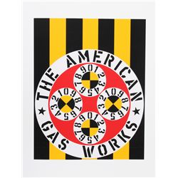Robert Indiana, The American Gas Works, Serigraph