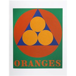 Robert Indiana, Oranges, Serigraph