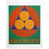 Image 1 : Robert Indiana, Oranges, Serigraph