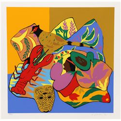 Hunt Slonem, Lobster, Serigraph