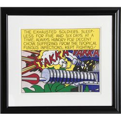 Roy Lichtenstein, Takka Takka, Poster