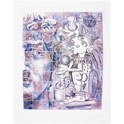 Nikolai Djibirov, The Emperor Has Nothing On, Etching