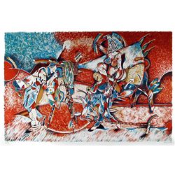 Saul Kaminer, The Photographer, Lithograph