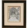 Image 1 : J. Benito Zamora, Tentacion, Pen and Ink Drawing