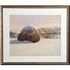 Image 1 : George W. Harvey, Haystack, Gouache Painting