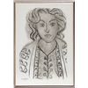 Image 1 : Henri Matisse, Portrait 2 from Verve Vol. II Magazine No. 5/6, Lithograph