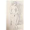 Image 1 : Laurent Marcel Salinas, Standing Nude 2, Ink Drawing