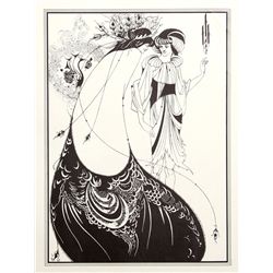 Aubrey Beardsley, The Peacock Skirt, Poster