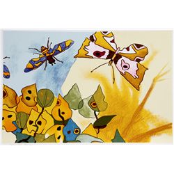 Aymon de Roussy de Sales, Papillon, Lithograph
