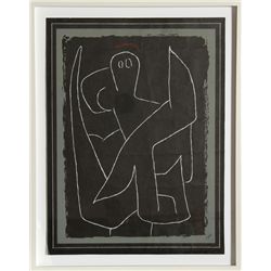 Paul Klee, Wachsamer Engel (Guardian Angel), Lithograph