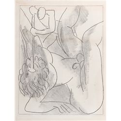 Henri Matisse, Odysseus blinding Polyphemus, James Joyce's Ulysses, Soft-ground Etching