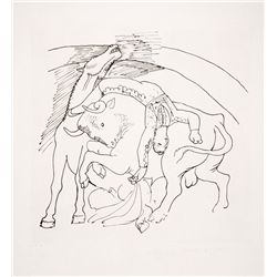 Pablo Picasso, Taureau et Cheval, Lithograph