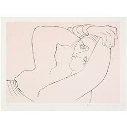 Pablo Picasso, Femme Couchee, Lithograph