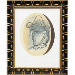Pablo Picasso, Tete, Lithograph