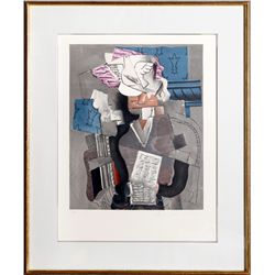 Pablo Picasso, Personnage et Colombe, Lithograph