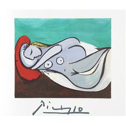 Pablo Picasso, Formeuse a L'Oreiller, Lithograph