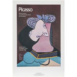 Pablo Picasso, Le Chapeau de Paille au feuillage bleu, Lithograph