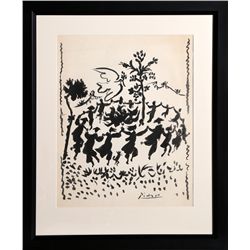 Pablo Picasso, Vive la Paix, Lithograph