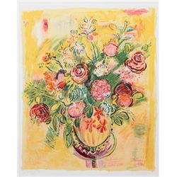 Wayne Ensrud, Spring Flowers, Lithograph