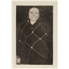 Image 1 : Kathe Kollwitz, Portrait of a Woman in Shawl, Etching