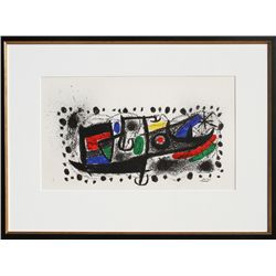 Joan Miro, Joan Miro und Katalonien, Lithograph