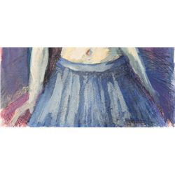 Laurent Marcel Salinas, Untitled - Skirt 183, Watercolor Painting