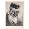 Image 1 : Joseph Margulies, Philosopher, Etching