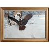 Image 1 : Marcel Bordei, Narrow Escape (Eagle and Rabbit), Oil Painting