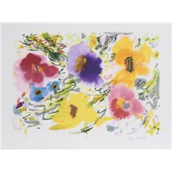 Helen Covensky, Yellow Spring, Lithograph