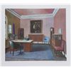 Image 1 : George Deem, Pinkroom with Vermeer Painting, Lithograph