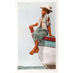 Vic Herman, Little Fisherman from Boca del Rio, Lithograph