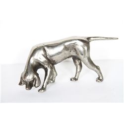 Unknown Artist Hunting Dog, Metal Sculpture