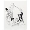 Image 1 : Al Hirschfeld, Marx Brothers Musicale, Lithograph