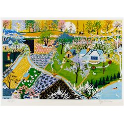 Kay Ameche, Spring Fever, Serigraph