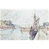 Image 1 : PAUL SIGNAC (1863-1935) Rivière de Treboule signed "P. Signac" (lower left), inscribed and dated ...