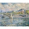 Image 1 : HENRI LEBASQUE (1865-1937) Paris, remorqueur sur la Seine signed and dated "lebasque 04" (lower l...
