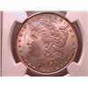 Image 1 : 1887 Morgan Dollar Ch MS64 NGC